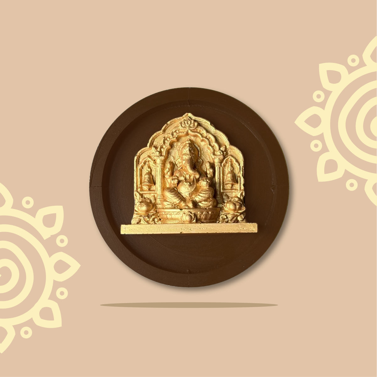 OM | Decorative Wall Plate | Sacred Door Hanging | For Home & Office | Style #3