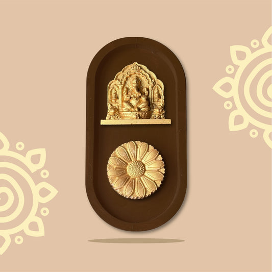 OM | Decorative Wall Plate | Sacred Door Hanging | For Home & Office | Style #4