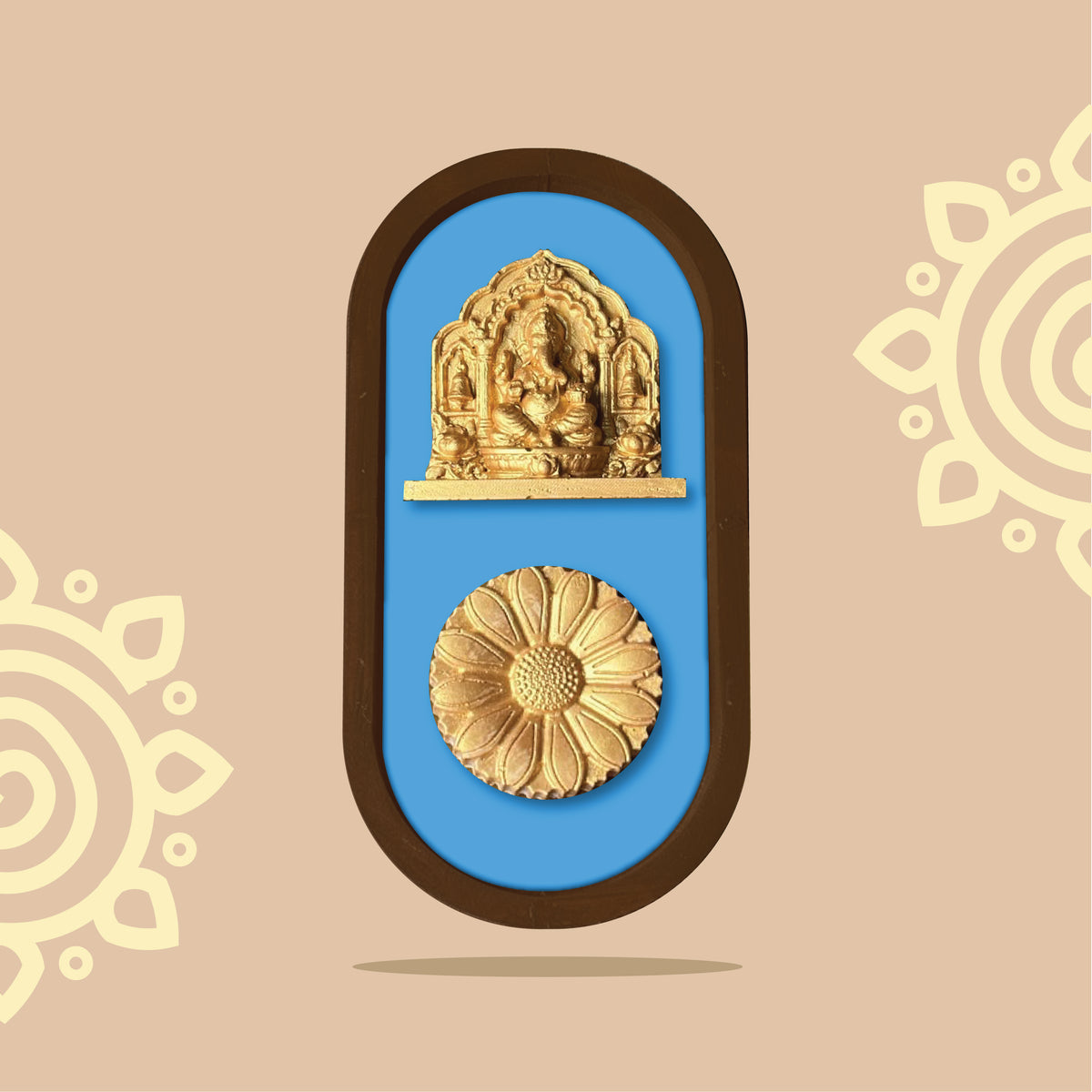 OM | Decorative Wall Plate | Sacred Door Hanging | For Home & Office | Style #5