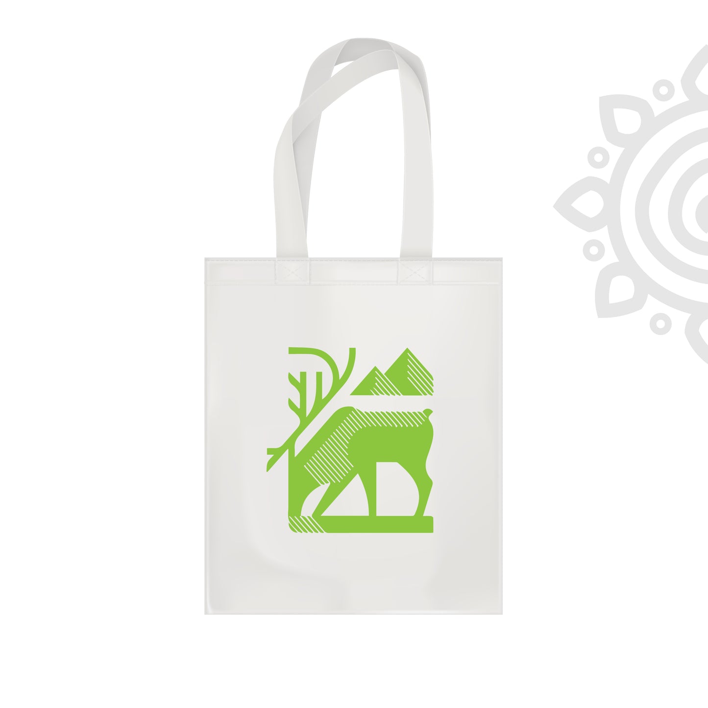 Cotton Canvas Tote Bag - 14"X16" - Style #19