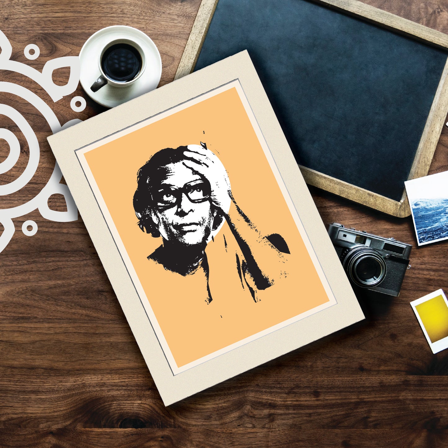 Portrait of Mrinal Sen | Bengali Literature Wall Art