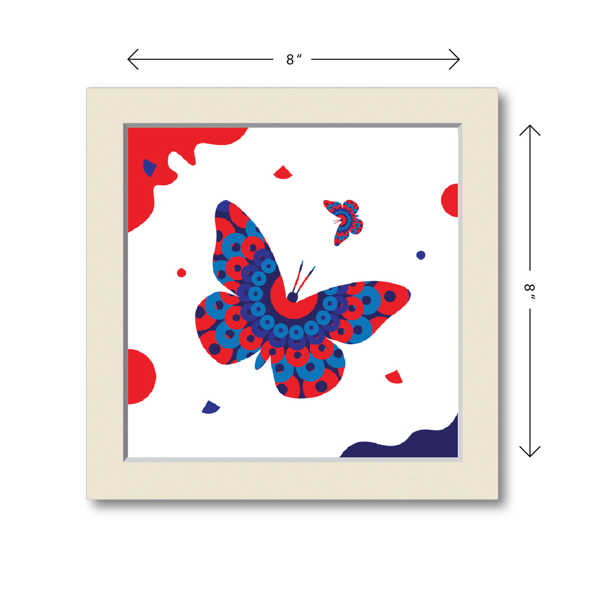 Butterfly | Home & Office Decoration | Colorful Wall Art