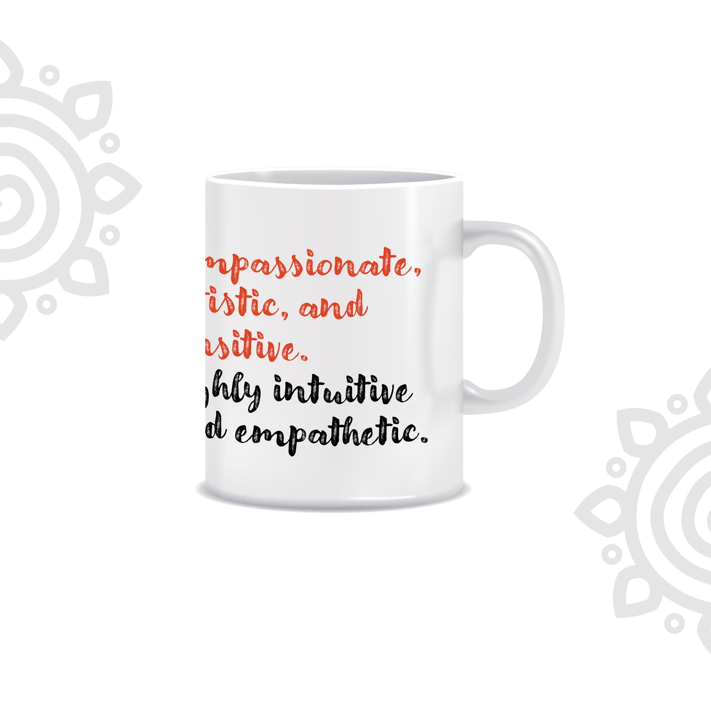 White Ceramic Coffee Mug | Zodiac Sign | Pisces | 325 ML | Pack of 1