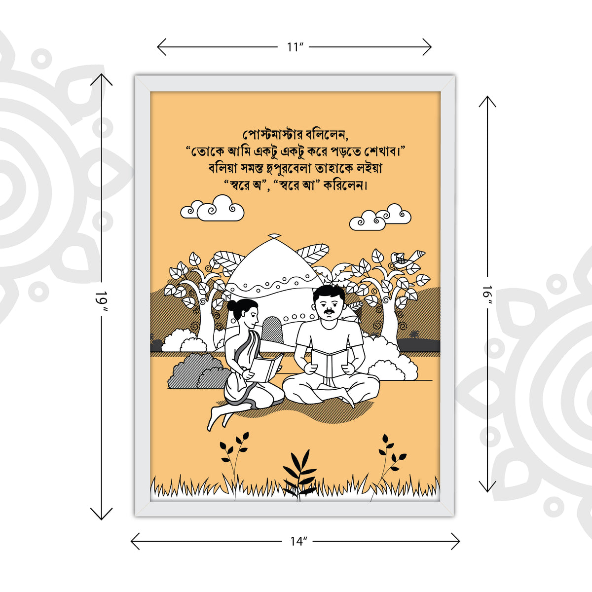 Pre-booking | Mani Manikya | Style #14 | Wall art for Home & Office Decoration