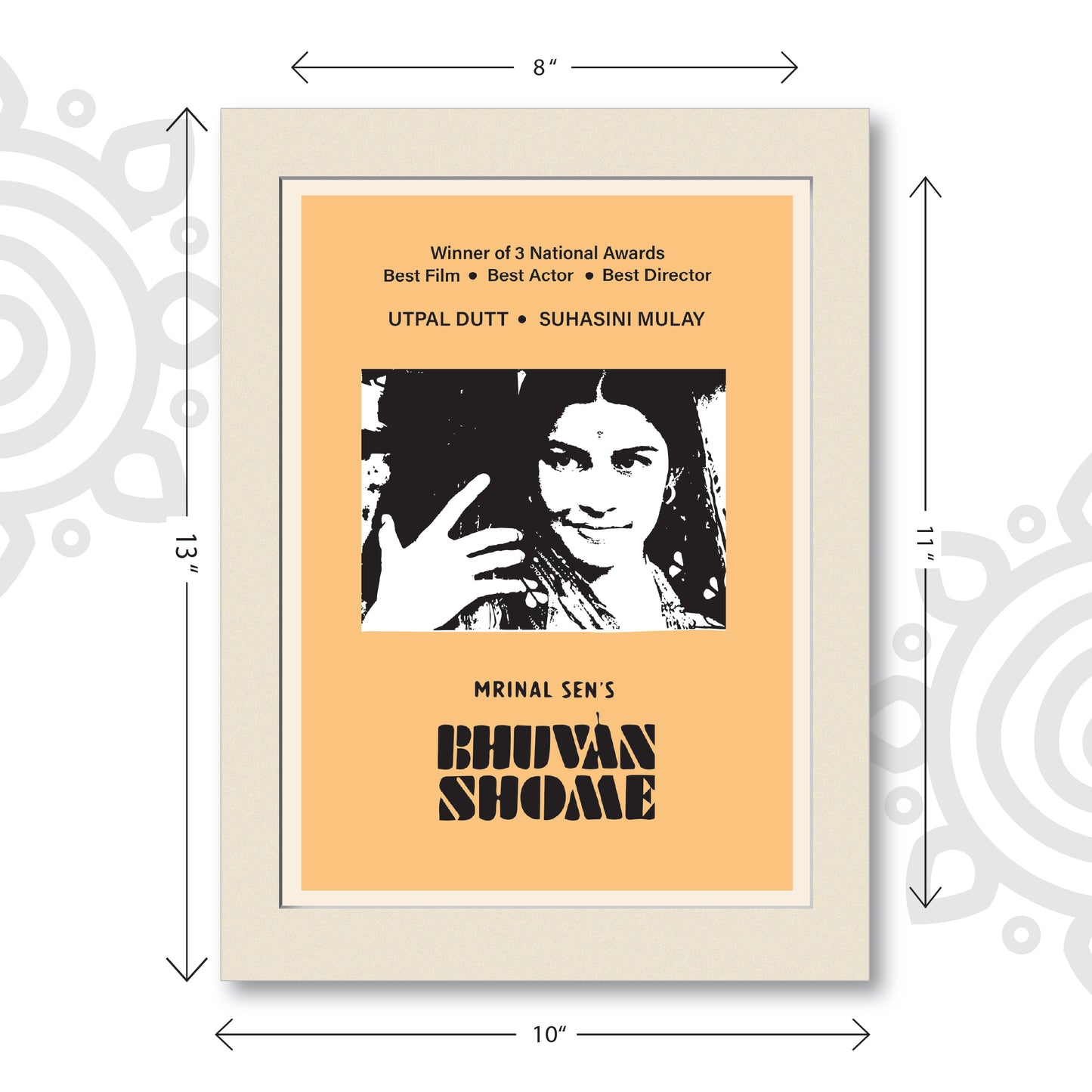 Film Poster - Bhuban Shome | Mrinal Sen | Bengali Literature Wall Art