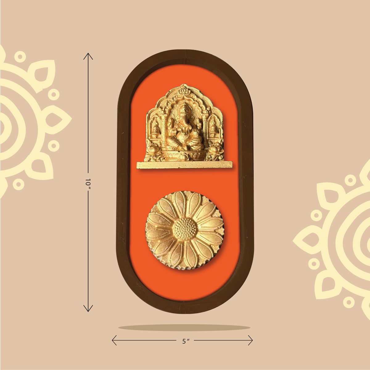 OM | Decorative Wall Plate | Sacred Door Hanging | For Home & Office | Style #6