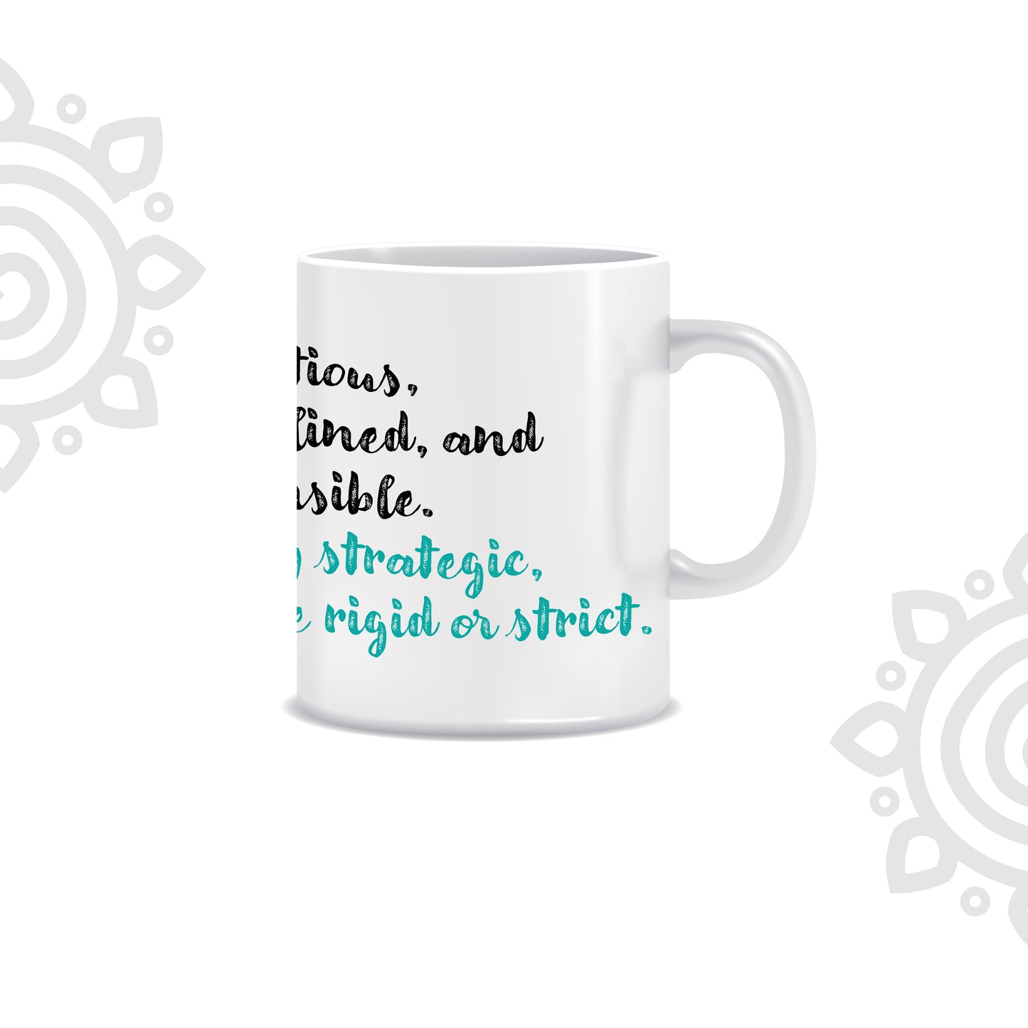 White Ceramic Coffee Mug | Zodiac Sign | Capricorn | 325 ML | Pack of 1