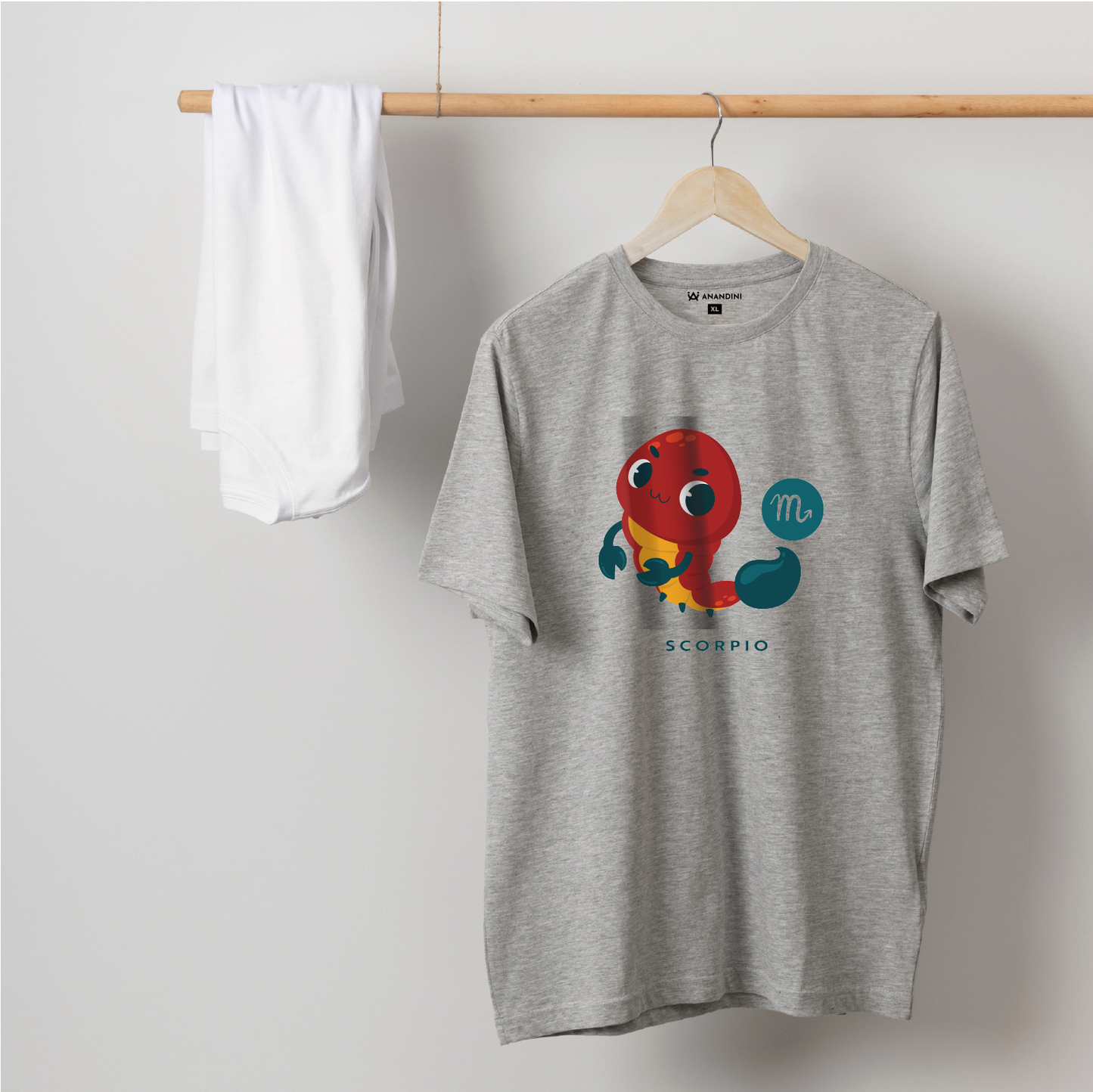 Zodiac Sign - Scorpio - Printed 100% Cotton T-Shirt - Unisex
