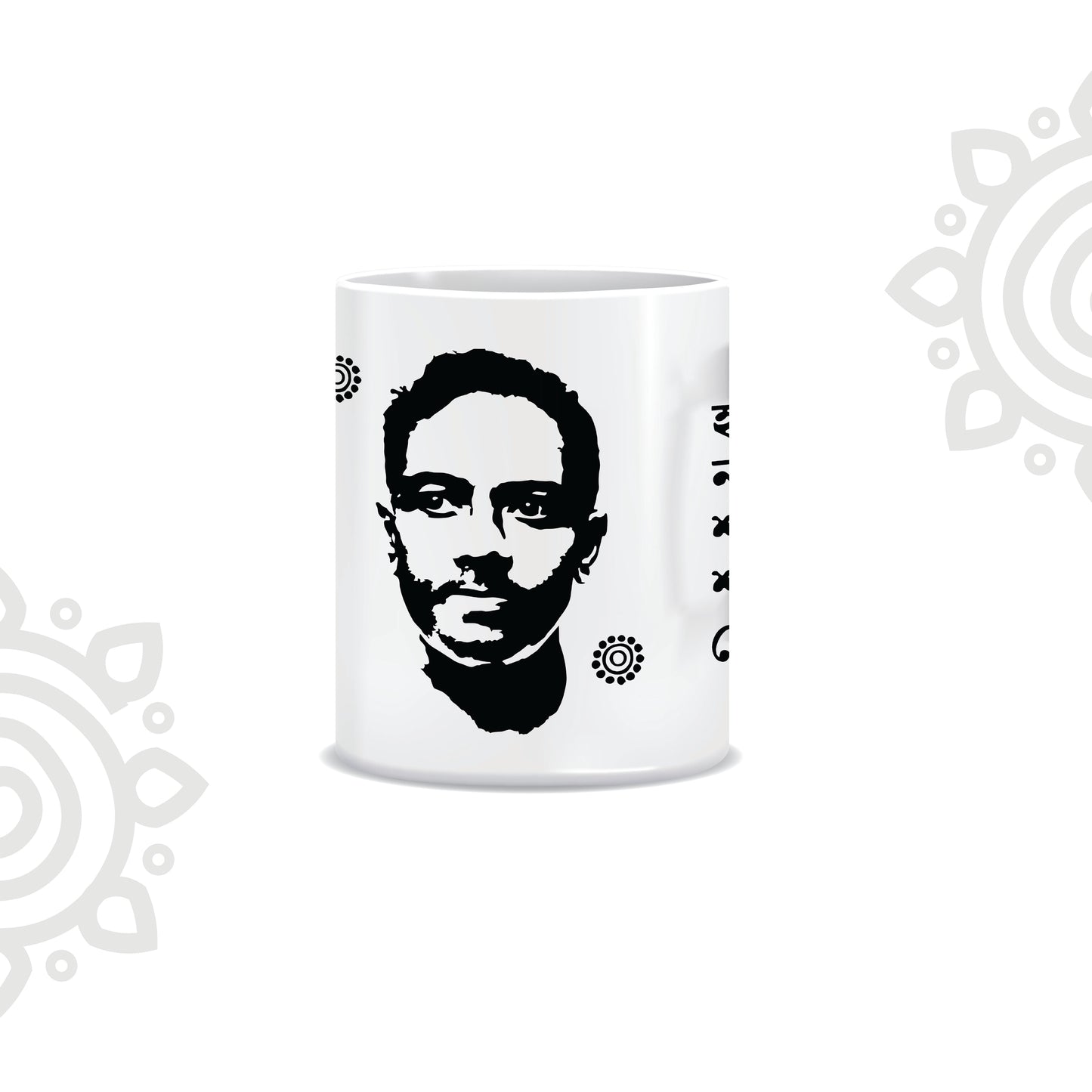 Jibanananda Das | White Ceramic Coffee Mug | Style #5