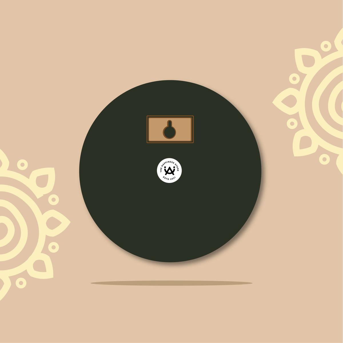 OM | Decorative Wall Plate | Sacred Door Hanging | For Home & Office | Style #2