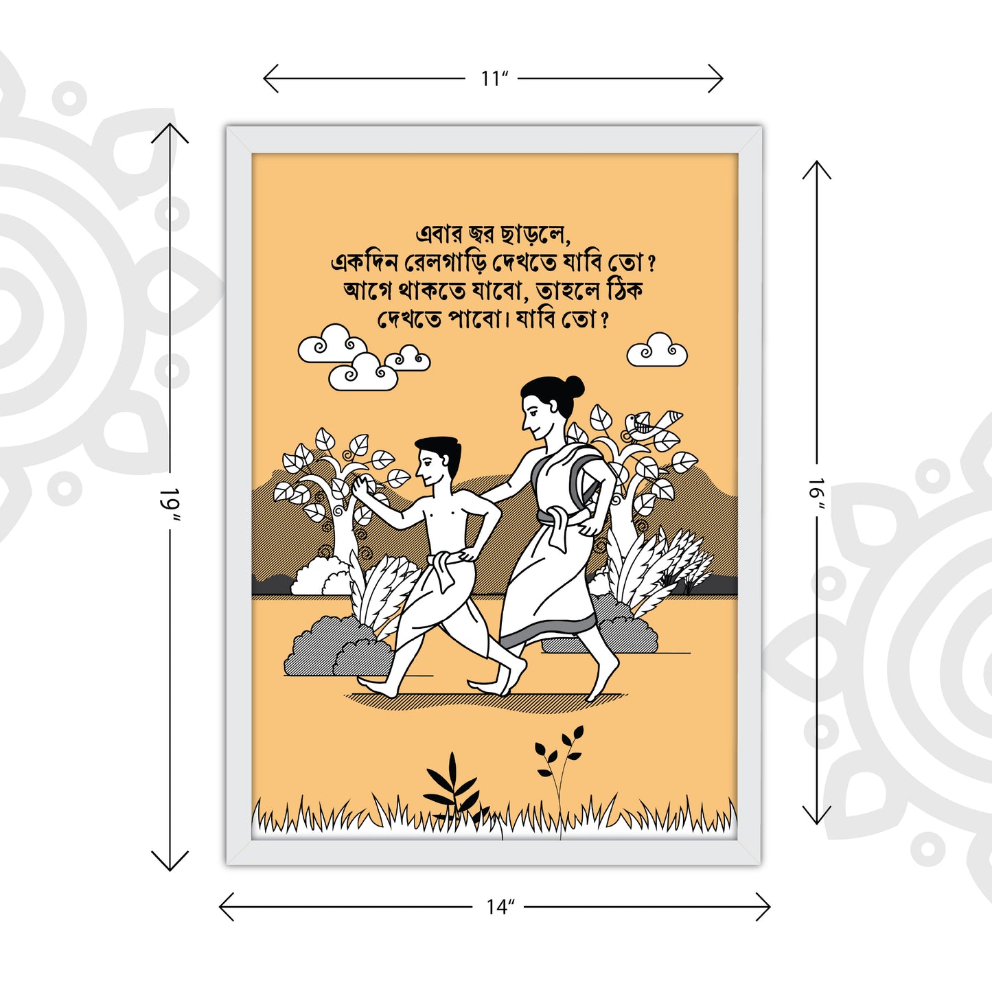 Pre-booking | Mani Manikya | Style #12 | Wall art for Home & Office Decoration