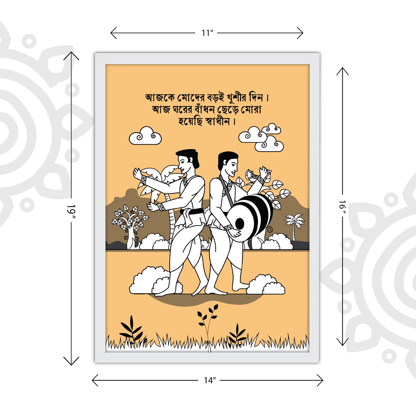 Pre-booking | Mani Manikya | Style #10 | Wall art for Home & Office Decoration