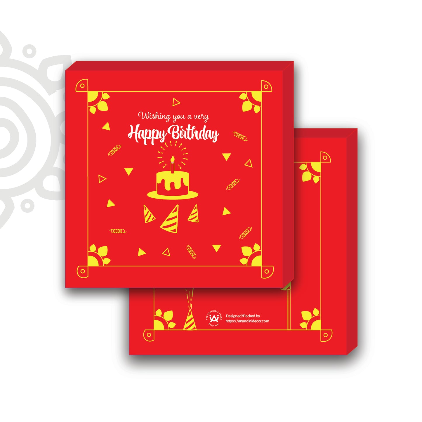 Birthday Gift | Style #3 | Boxed set of Lord Ganesha photo frame + Wooden Stand
